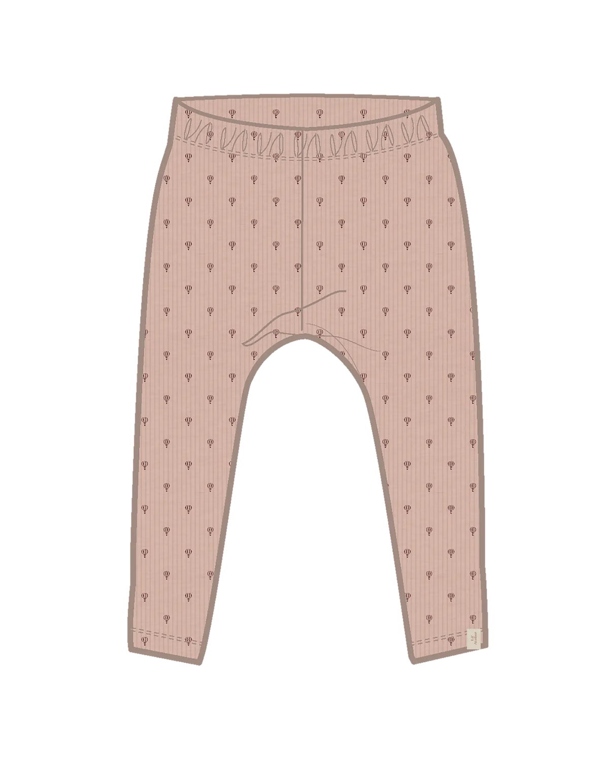 Pink - Cameo Rose - lil' Atelier - Leggings - 13239102