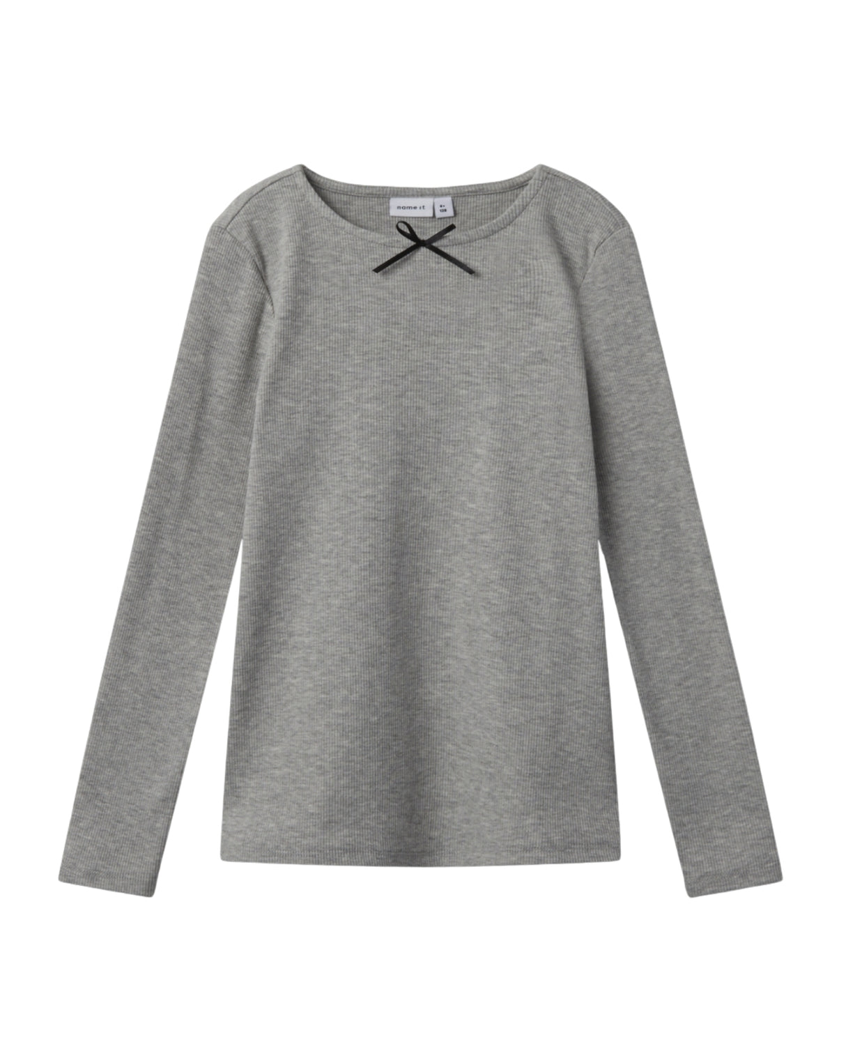 Grå - Grey Melange - name it - Bluse - 13239149