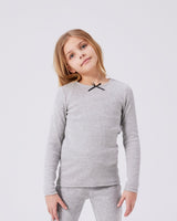 Grå - Grey Melange - name it - Bluse - 13239149