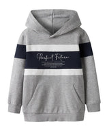Grå - grey malange - Name it - sweatshirt - 13239262