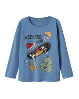 Blå - Coronet blue - name it - bluse - 13239296