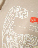 Sand - Pure Cashmere - Name it - Langærmet bluse - Dinosaur - 13239298