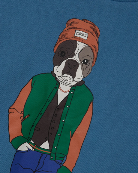 Blå - Quiet Harbor - Name it - Sweatshirt - "New generation" - 13239304