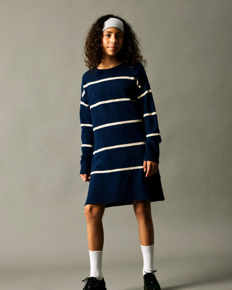 Blå - inkwell - Name it  - strik kjole - 13239536