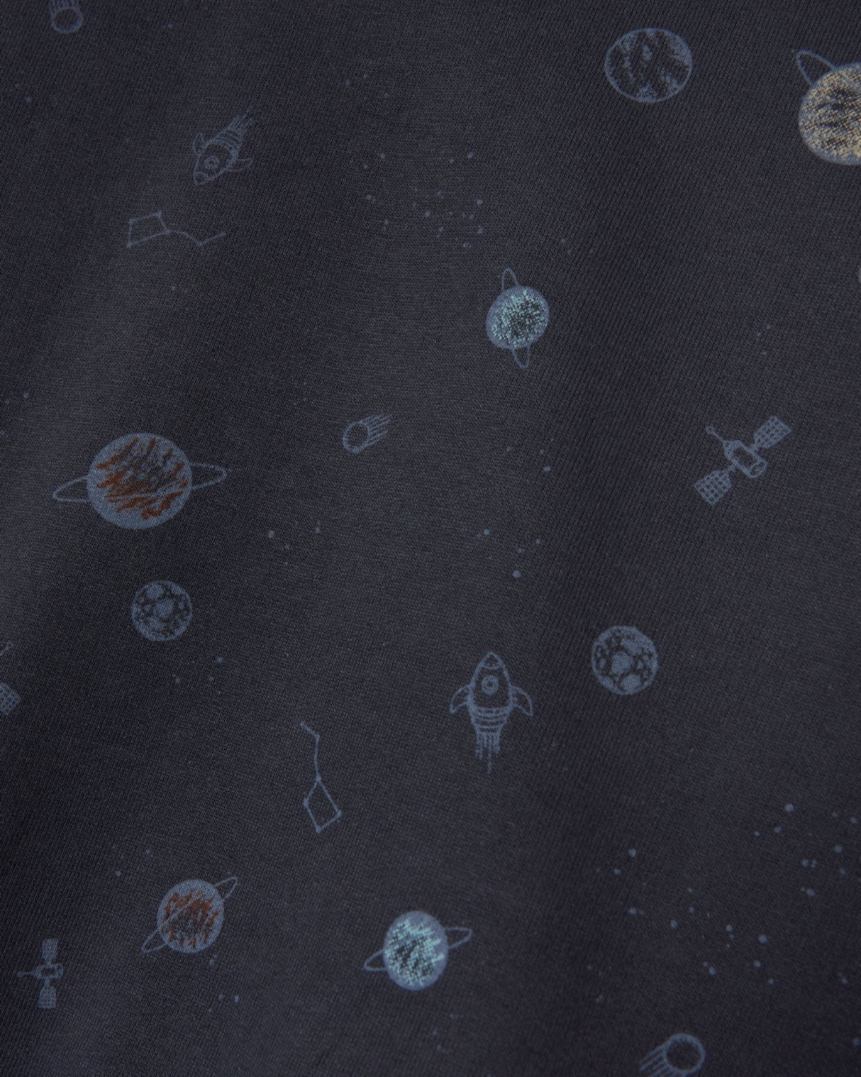 Blå - Inkwell - Name it - sweatshirt - planeter - 13239587