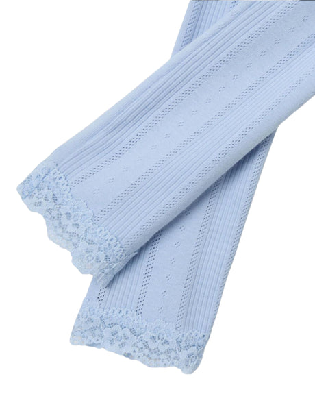 Lyseblå - Chambray Blue - Name it - leggings - 13239779