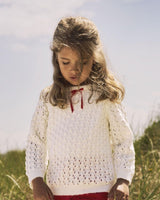 Hvid - Cloud Dancer - Name it - Strik - Sløjfe - 13239835