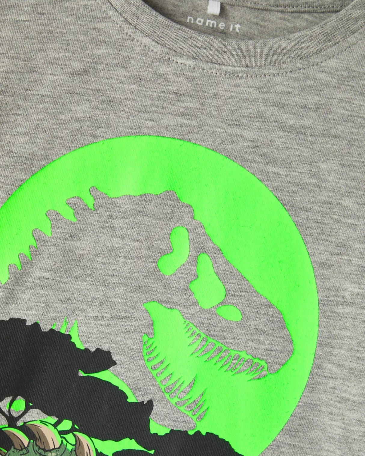 Grå - Grey Melange - name it - bluse - 13239922