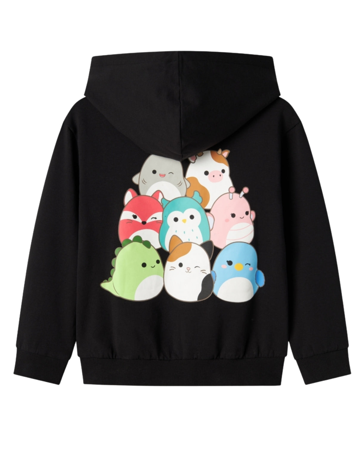 Sort - Black - name it - Hættetrøje -13239977