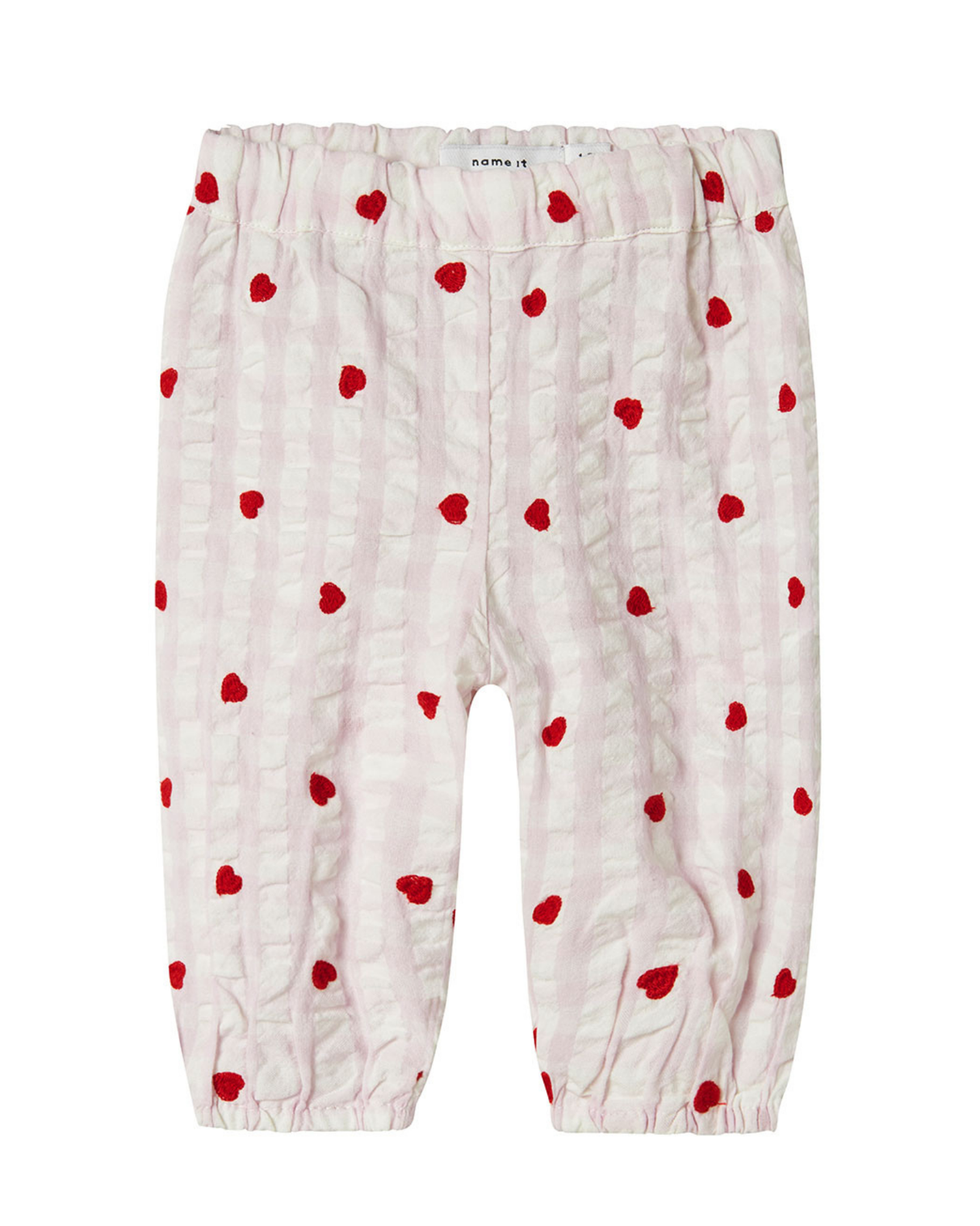 Lyserød - Light Lilac - Name it - Bukser - Hjerter - 13240061