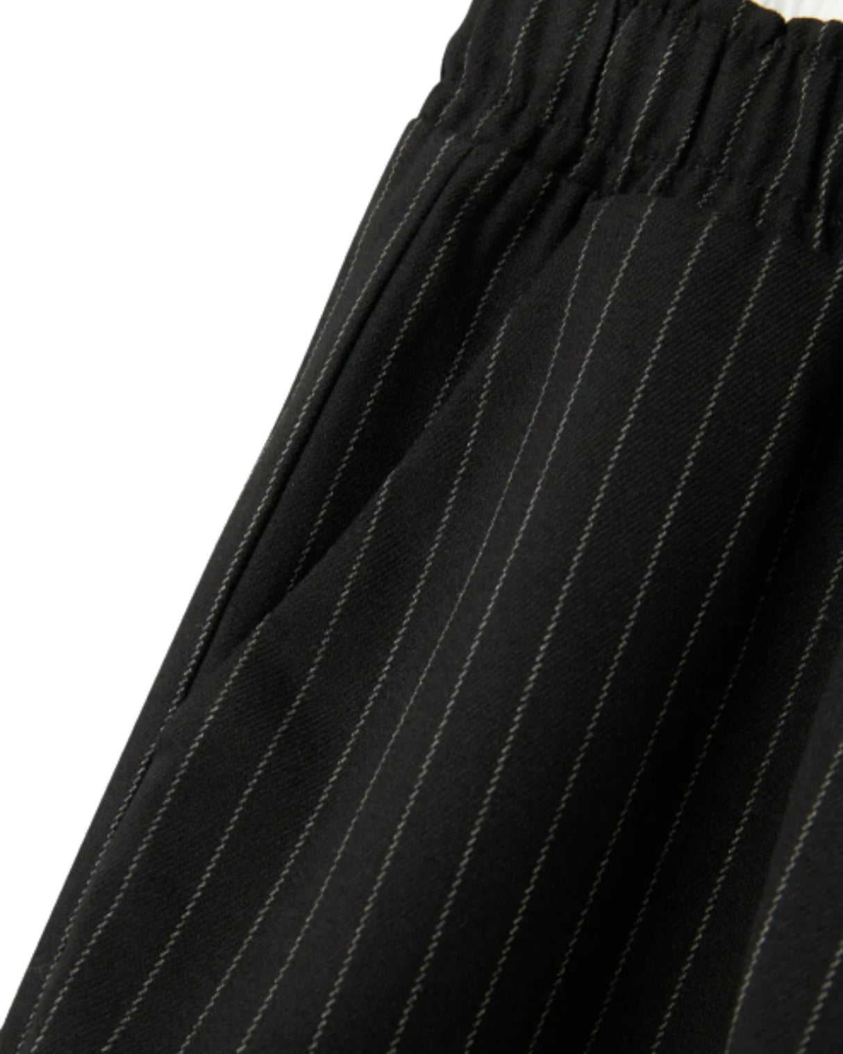 Black - Name it - trousers with white stripes - 13240352