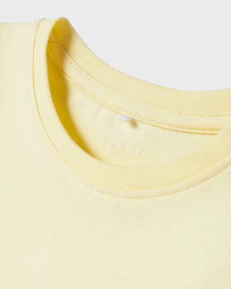 Gul - Pastel Yellow - Name it - Tshirt - 13240375