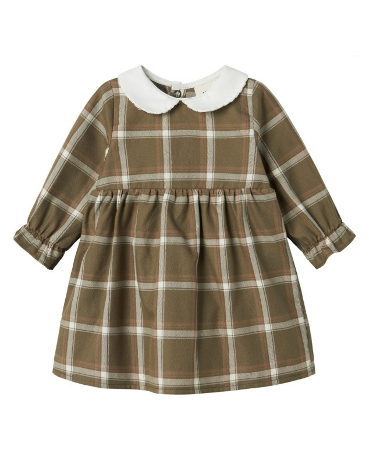 Grøn - Kalamata - Lil' Atelier - Kjole - Ternet-13240521