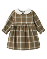 Grøn - Kalamata - Lil' Atelier - Kjole - Ternet-13240521