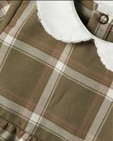 Grøn - Kalamata - Lil' Atelier - Kjole - Ternet-13240521