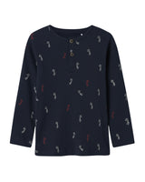 Navy - Navy Blazer - Name it - drage - bluse - rib - 13240564