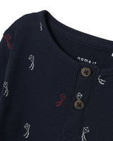 Navy - Navy Blazer - Name it - drage - bluse - rib - 13240564