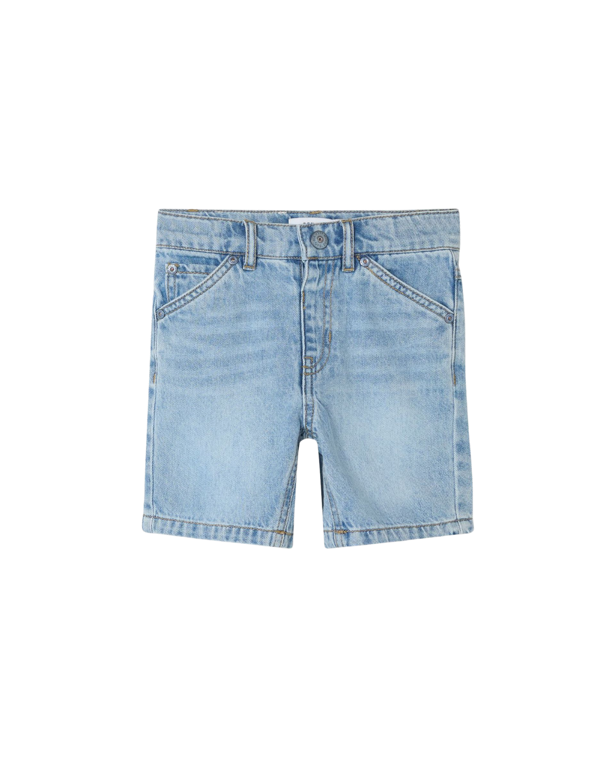 Lyseblå - Light Blue Denim - Name it - Denimshorts - 13240613