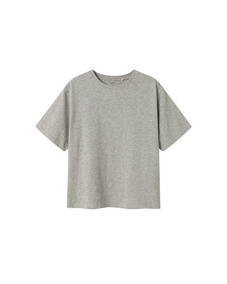 Grå - Grey melange - Name it - T-shirt - 13240655