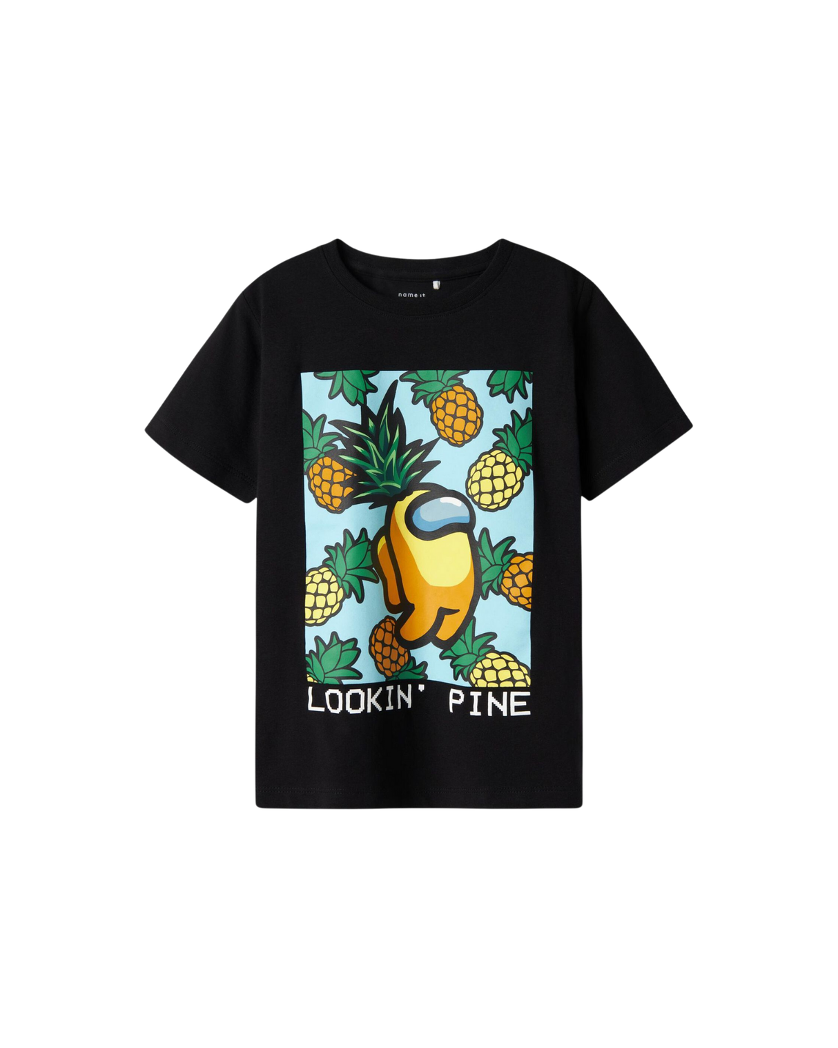 Sort - Black - Name it - T-shirt - Among Us - 13240754