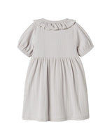 Blå - Vapor Blue - Lil'Atelier - Kjole - Rib - 13240772