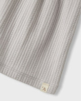 Blå - Vapor Blue - Lil'Atelier - Kjole - Rib - 13240772