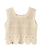 Sand - Vapor Blue - Lil'Atelier - Vest - Stripes - 13240776