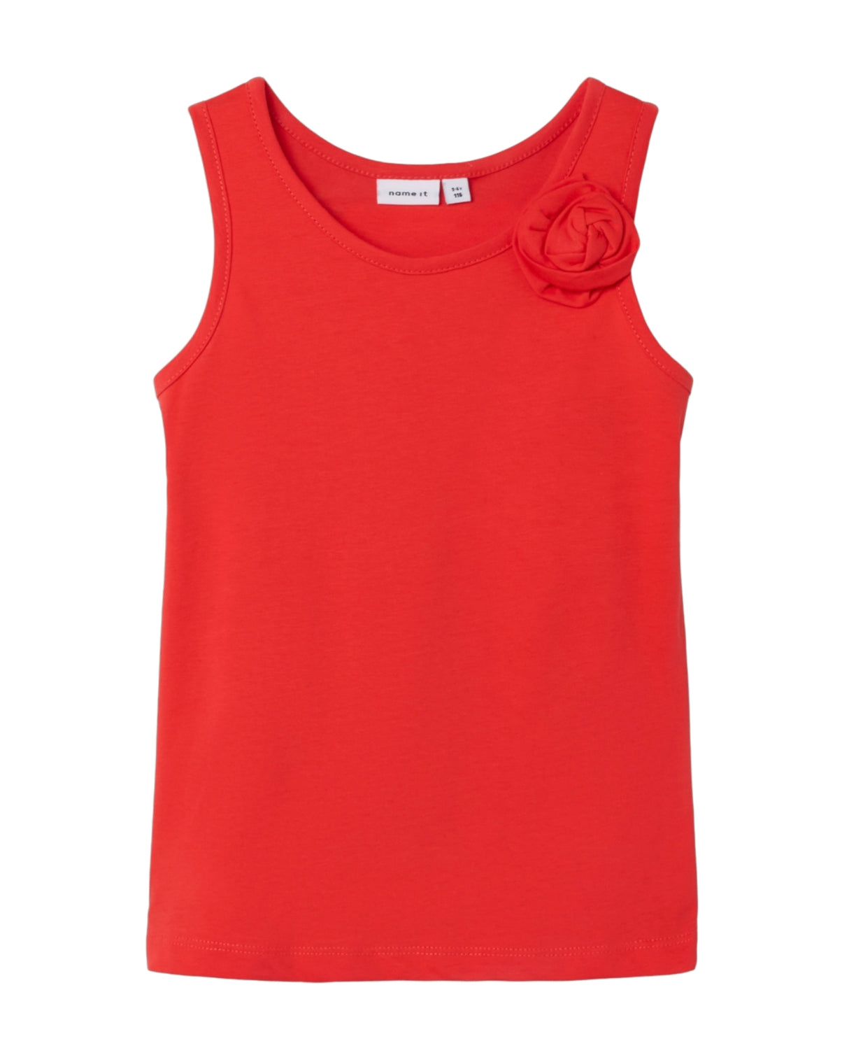 Rød - Poppy Red - Name it - top - 13240942