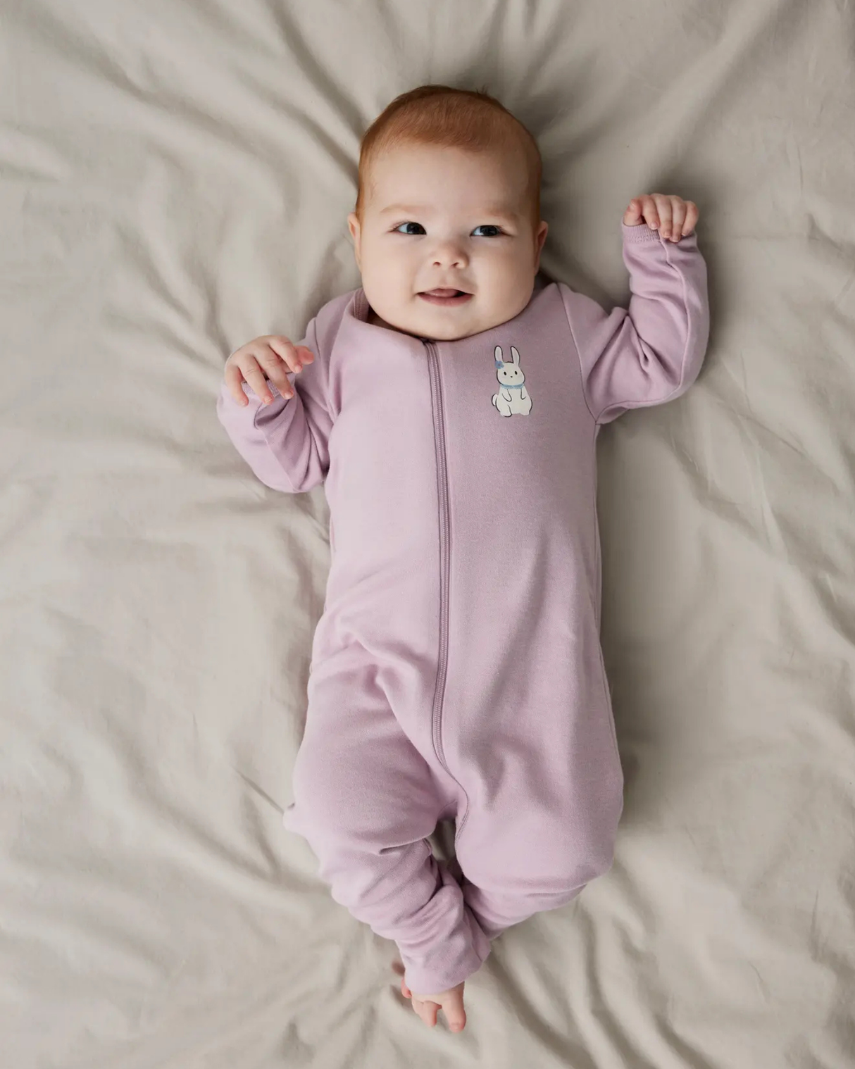 Pink - Pink Lavender - Name it - Pajama set - Rib - Butterflies - 13232976