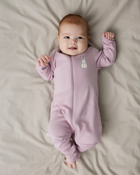 Pink - Pink Lavender - Name it - Pajama set - Rib - Butterflies - 13232976