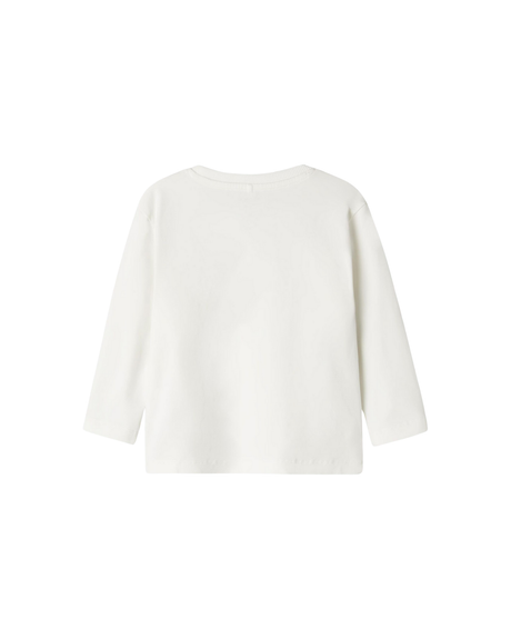 Hvid - Cloud Dancer - Name it - Langærmet bluse - Kran - 13241052