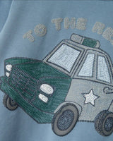 Blå - Spring Lake - Name it - Langærmet bluse - Politi bil - 13241052