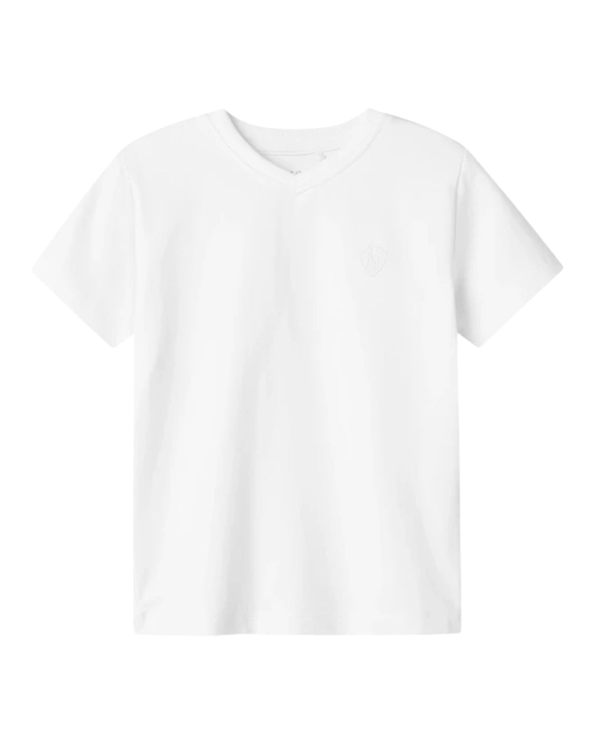 Hvid - Bright White - Name it - T-shirt - 13241285
