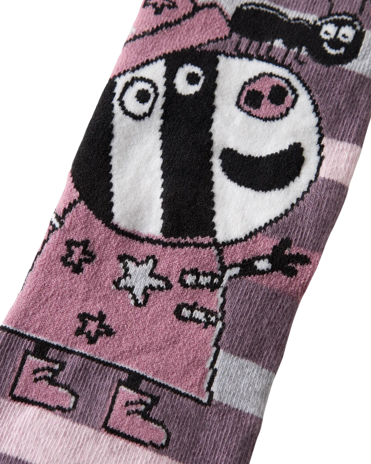 Lilla stribet - Mauve Orchid - Name it - sokker - Gurli gris - 13241573