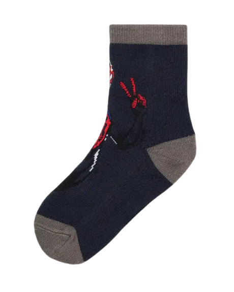 Mørkeblå - Dark Sapphire - Name it - Strømper - Spiderman - Marvel - 13241621
