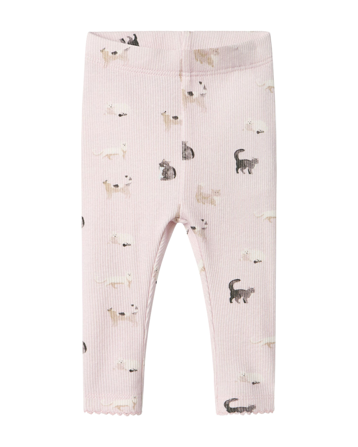 Lyserød - Light Lilac - Leggings - Name it - katte - 13241697