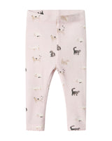 Lyserød - Light Lilac - Leggings - Name it - katte - 13241697