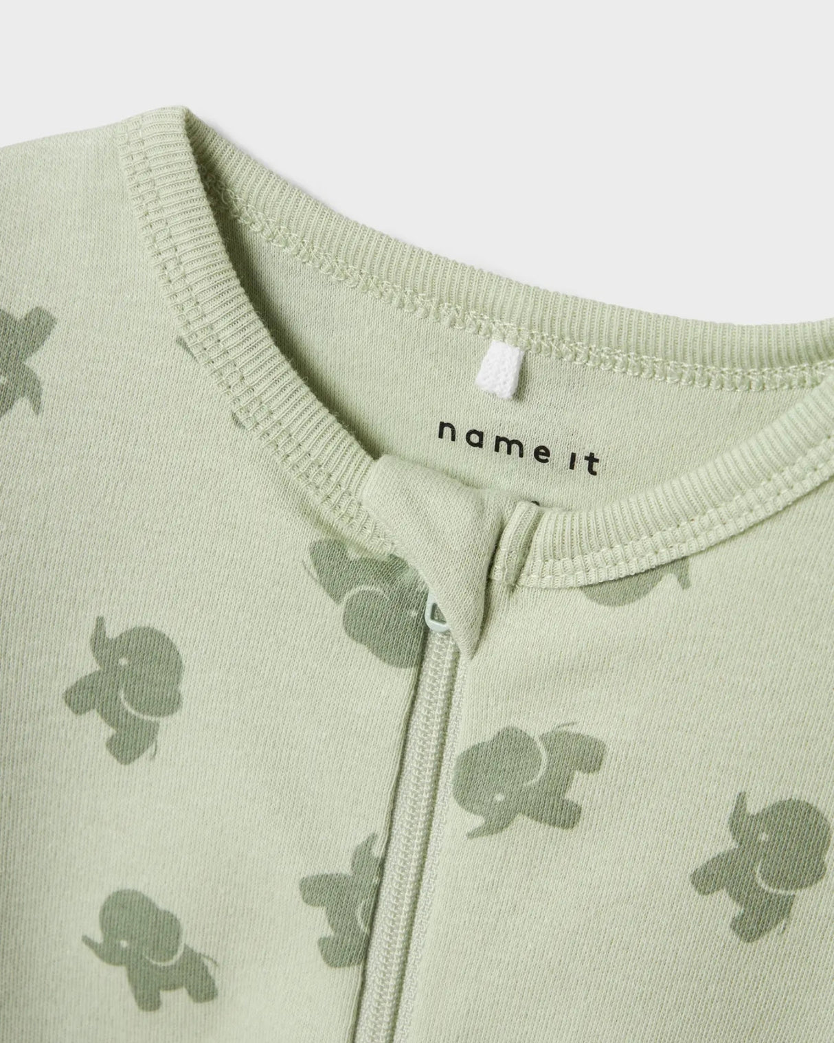 Grøn - Sea Foam - Name it - Natdragter (med lynlås) - 2-pack - 13241752