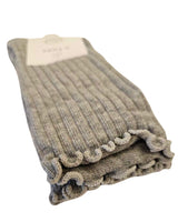 Grå - Grey Melange - Name it - Strømper - Rib - Blonde - 13241952