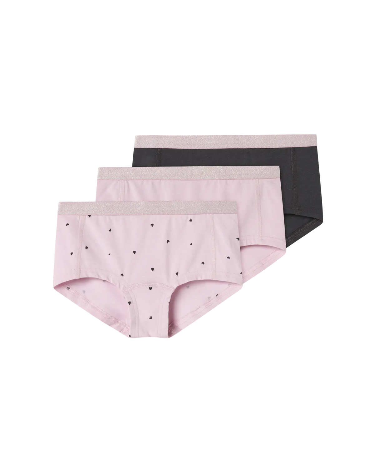 Purple - Mauve Shadows - Name it - Hipster Briefs - 2 pack - Flowers - 13232987