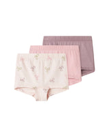 Rosa - barely pink - Name it - tights Underbukser - 3 pack - sløfler - 13241983