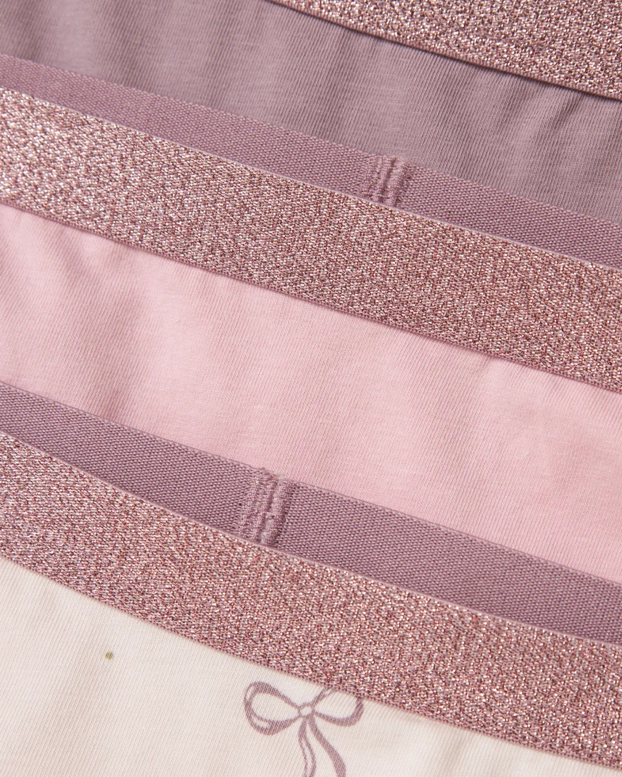 Rosa - barely pink - Name it - Hipster Underbukser - 3 pack - sløfjer - 13241986