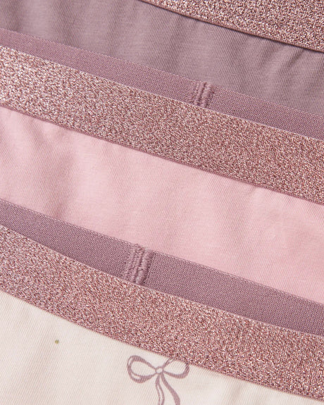 Rosa - barely pink - Name it - Hipster Underbukser - 3 pack - sløfjer - 13241986