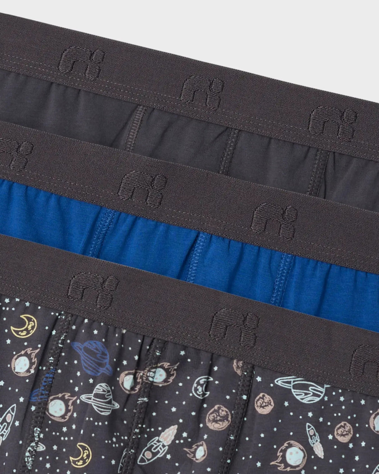 Blå - forged iron - Name it - 3 pak underbukser - boxer - 13241998