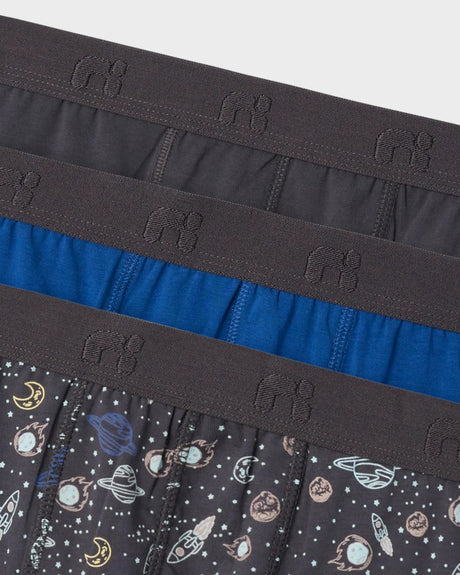 Blå - forged iron - Name it - 3 pak underbukser - boxer - 13241998