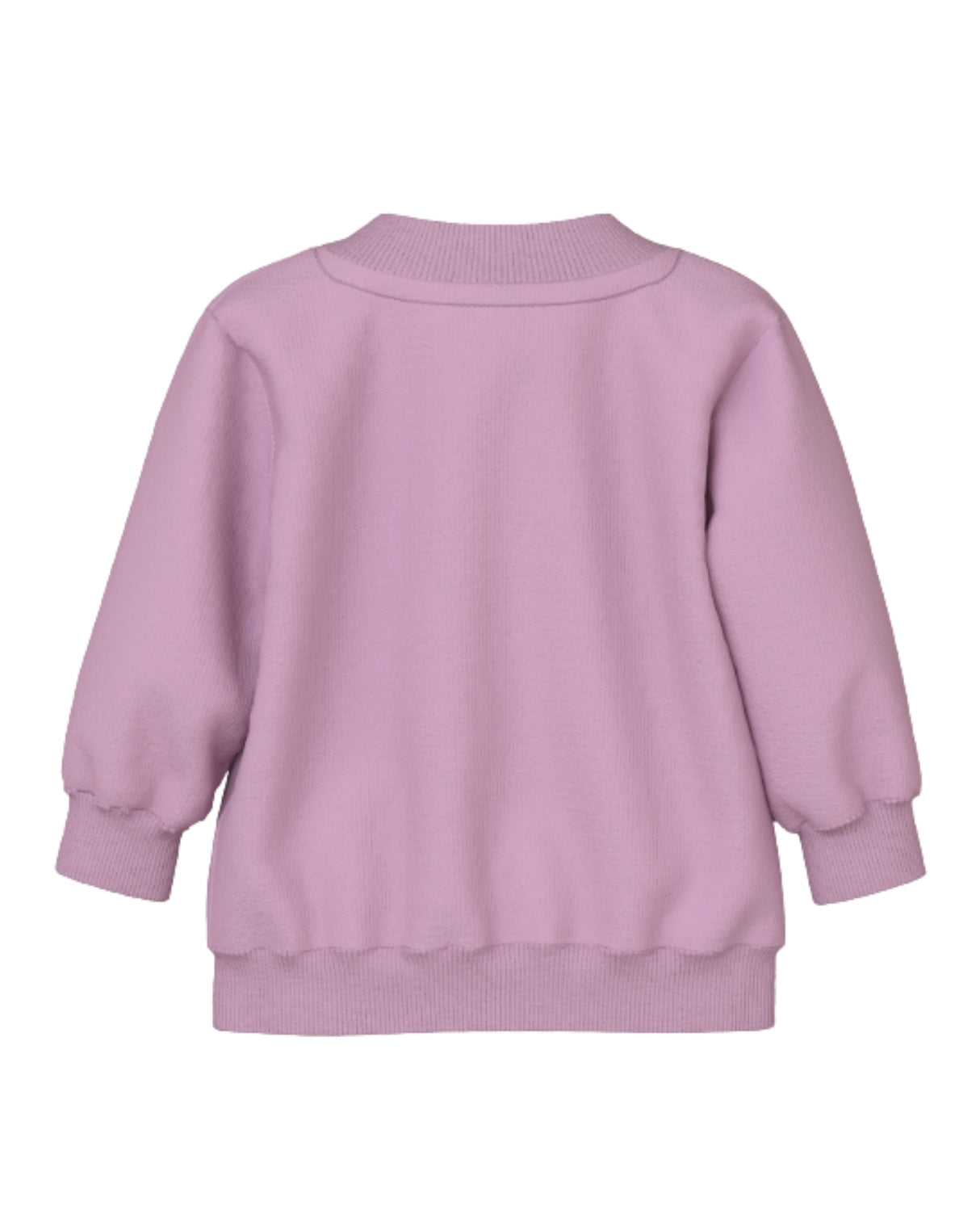 Lyserød - Mauve mist - name it - trøje med lynlås - 13242015