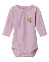Rosa - mauve mist - Name it - body - bamse - 13242020