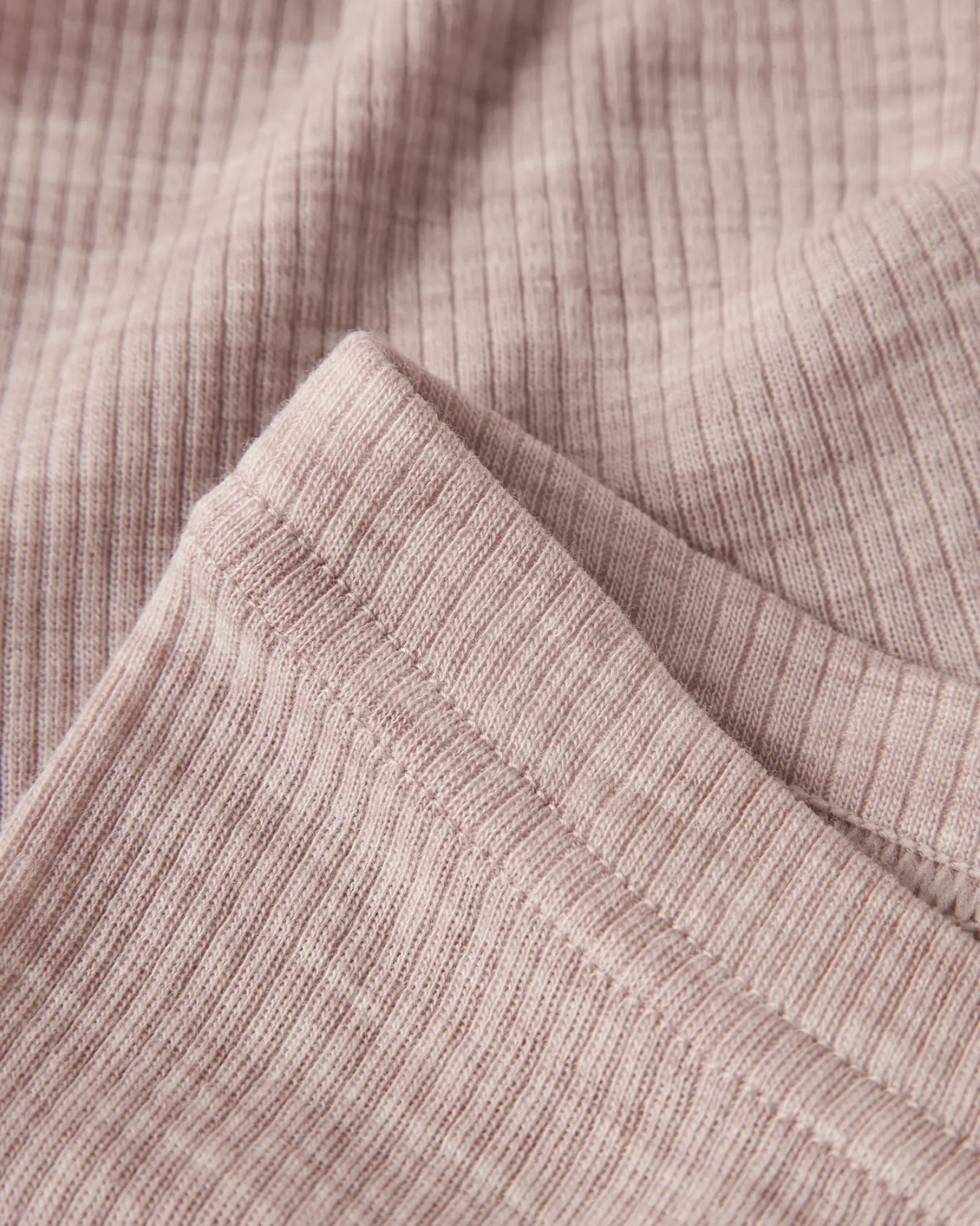 Lyserød - Shadow Gray - Name it - Uld leggings - Rib - 13242039