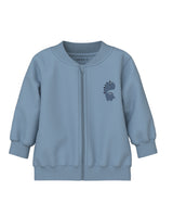 Blå - Mountain spring - Name it - lynlås jakke - dino - 13242098