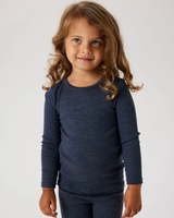 Dark blue - Ombre Blue - Name it - Wool blouse - Rib - 13242118